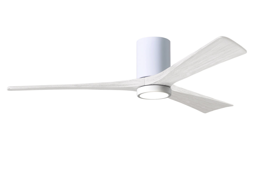 Matthews Fan Company Irene IR3HLK-WH-MWH-60 Ceiling Fan 60 - White, Matte White/