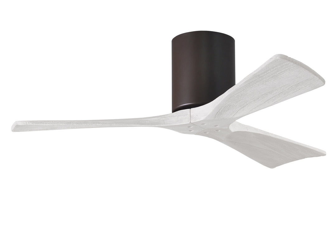 Matthews Fan Company Irene IR3H-TB-MWH-42 Ceiling Fan 42 - Textured Bronze, Matte White/