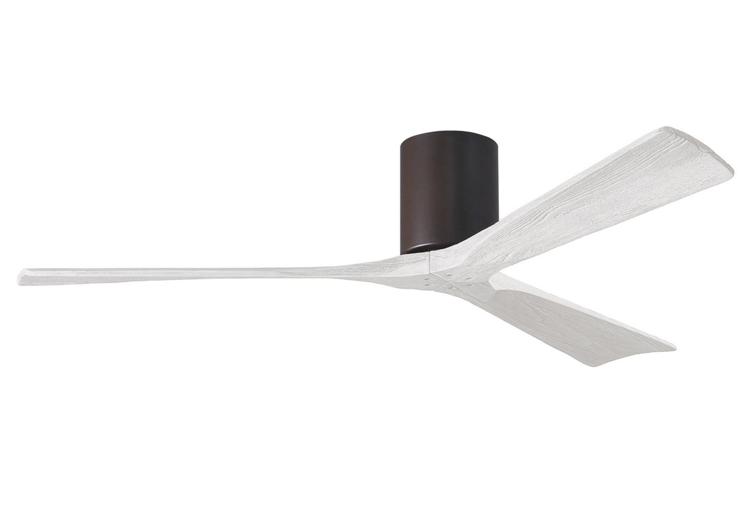 Matthews Fan Company Irene IR3H-TB-MWH-60 Ceiling Fan 60 - Textured Bronze, Matte White/