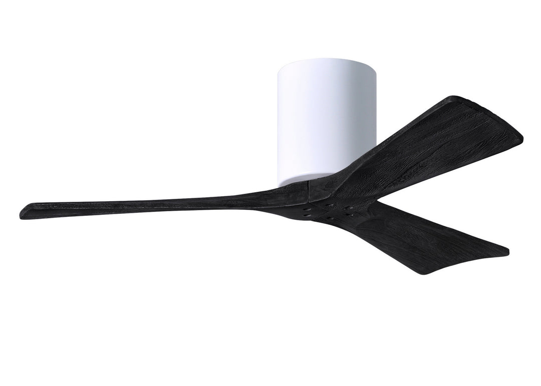 Matthews Fan Company Irene IR3H-WH-BK-42 Ceiling Fan 42 - White, Matte Black/