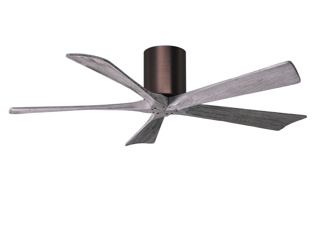 Matthews Fan Company Irene IR5H-BB-BW-52 Ceiling Fan 52 - Brushed Bronze, Barnwood Tone/