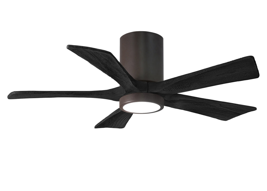 Matthews Fan Company Irene IR5HLK-TB-BK-42 Ceiling Fan 42 - Textured Bronze, Matte Black/