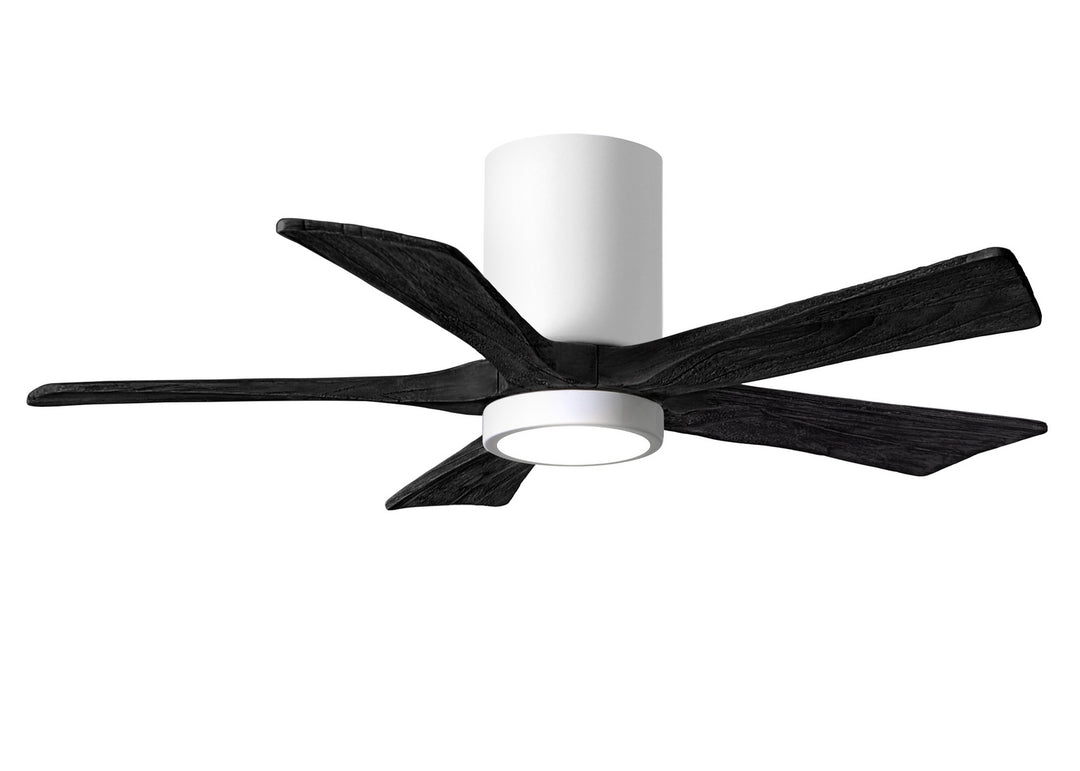 Matthews Fan Company Irene IR5HLK-WH-BK-42 Ceiling Fan 42 - White, Matte Black/