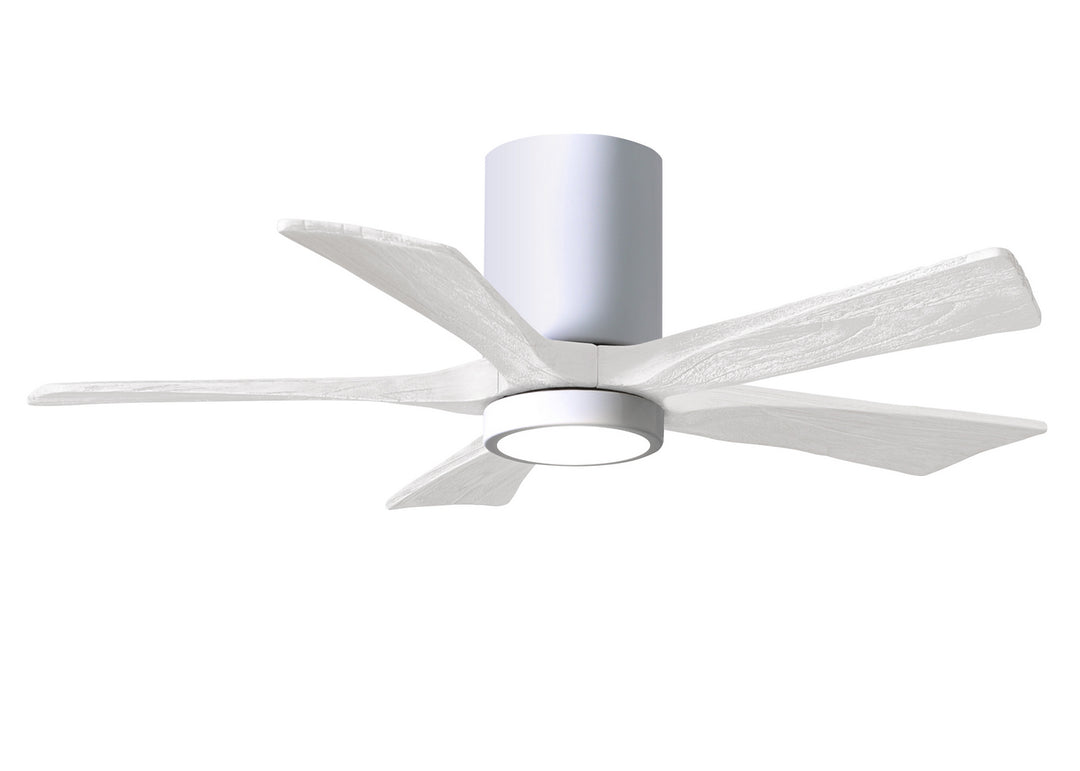 Matthews Fan Company Irene IR5HLK-WH-MWH-42 Ceiling Fan 42 - White, Matte White/