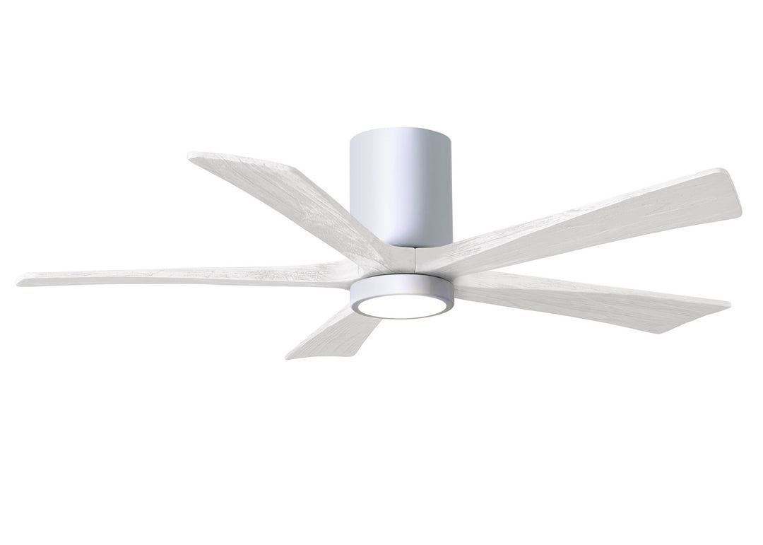 Matthews Fan Company Irene IR5HLK-WH-MWH-52 Ceiling Fan 52 - White, Matte White/