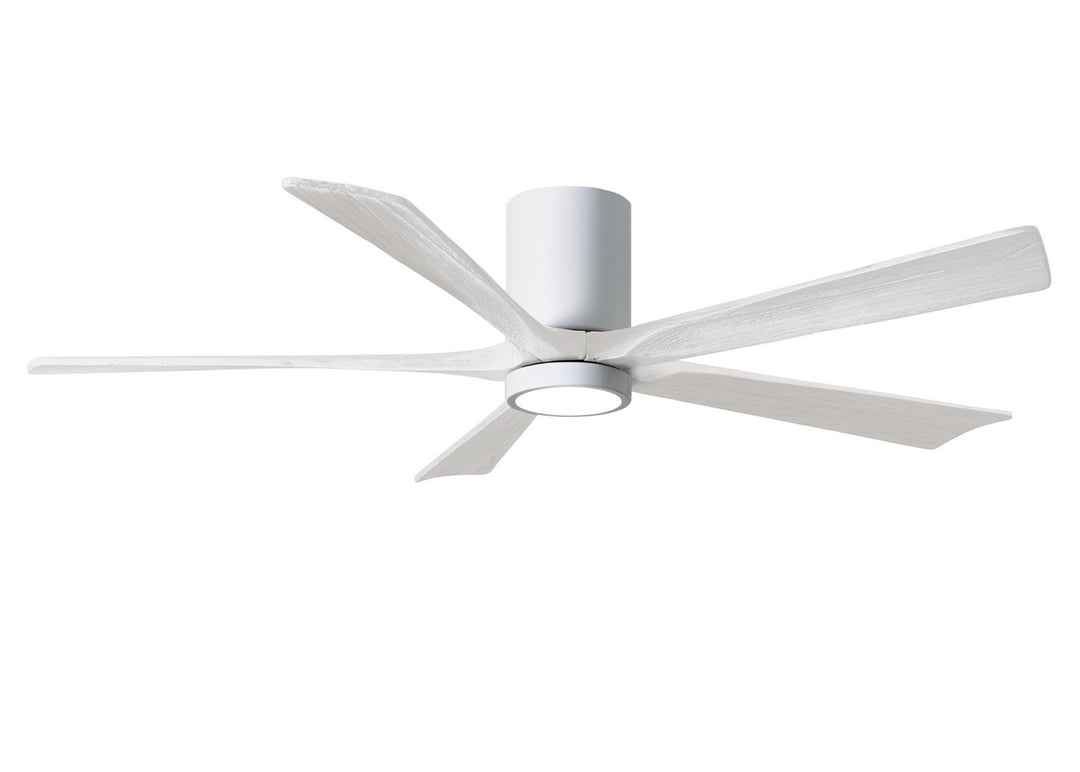 Matthews Fan Company Irene IR5HLK-WH-MWH-60 Ceiling Fan 60 - White, Matte White/