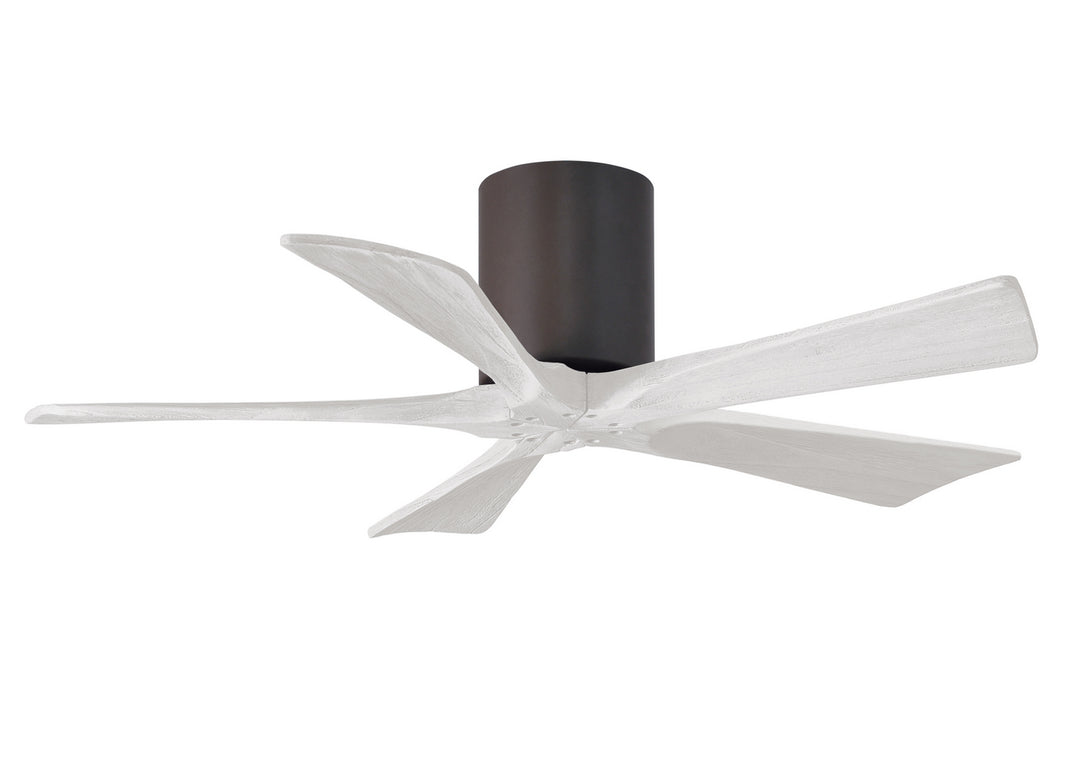 Matthews Fan Company Irene IR5H-TB-MWH-42 Ceiling Fan 42 - Textured Bronze, Matte White/