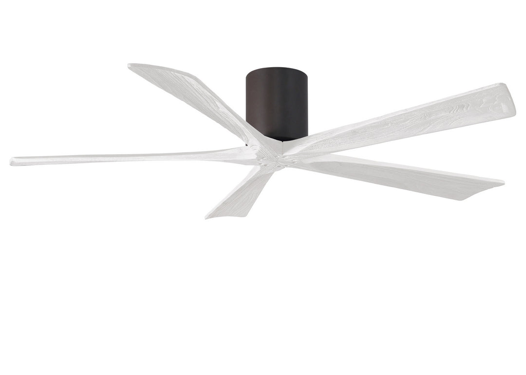 Matthews Fan Company Irene IR5H-TB-MWH-60 Ceiling Fan 60 - Textured Bronze, Matte White/