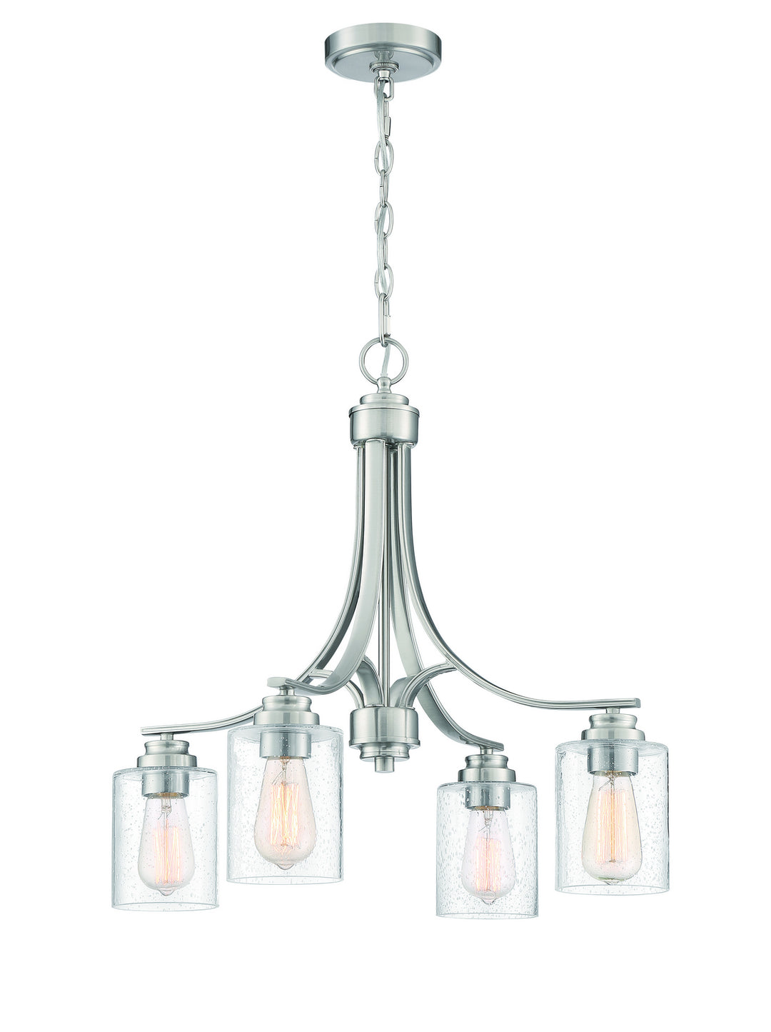 Craftmade Bolden 50524-BNK Chandelier Light - Brushed Polished Nickel