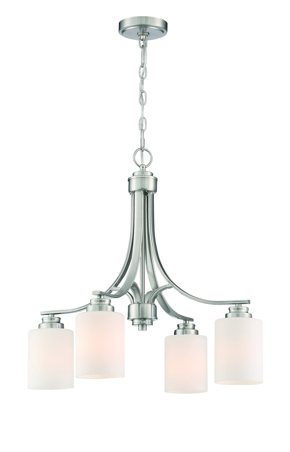 Craftmade Bolden 50524-BNK-WG Chandelier Light - Brushed Polished Nickel