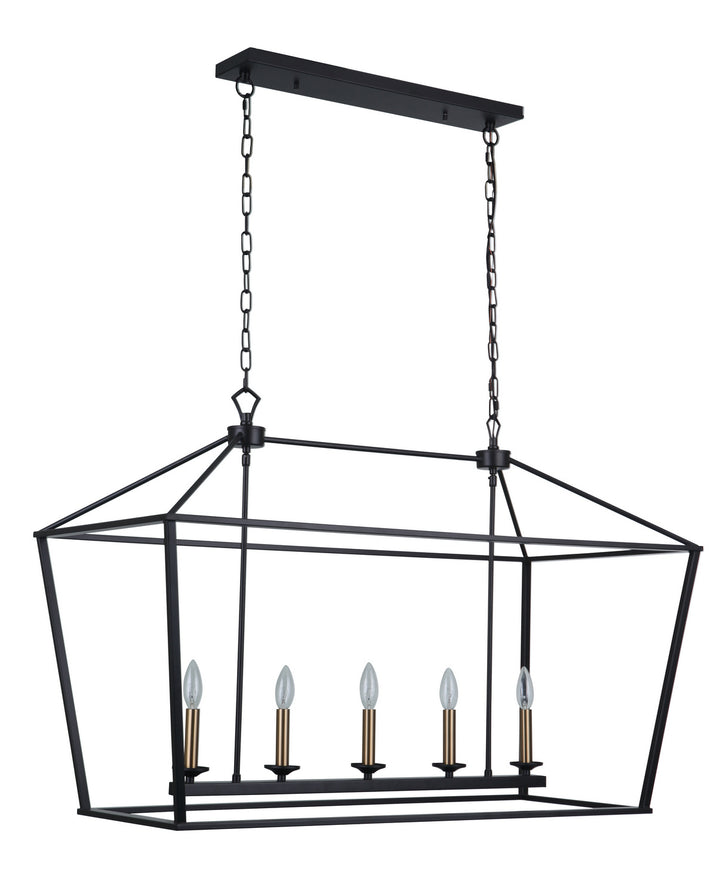 Craftmade Flynt 52975-FB Pendant Light - Flat Black