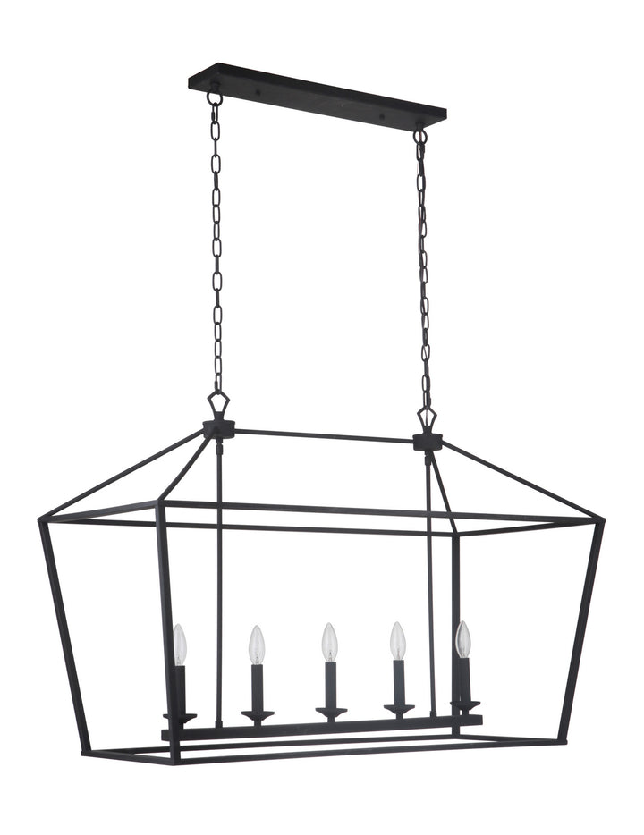 Craftmade Flynt 52975-FB Pendant Light - Flat Black