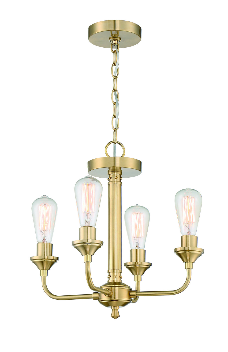 Craftmade Bridgestone 53054-SB Chandelier Light - Satin Brass