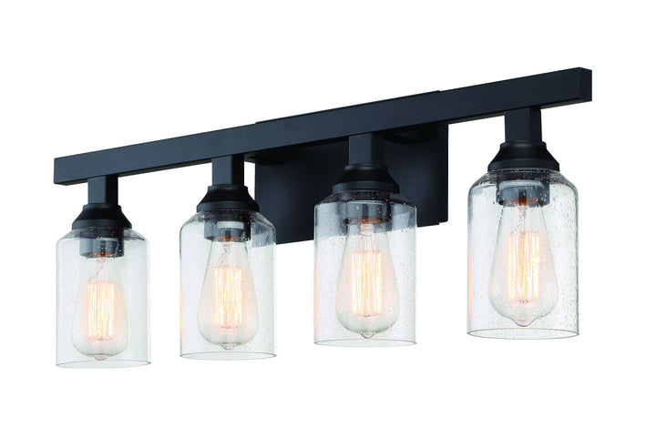 Craftmade Chicago 53104-FB Bath Vanity Light 29 in. wide - Flat Black