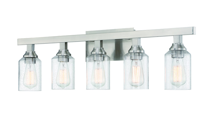 Craftmade Chicago 53105-BNK Bath Vanity Light 36 in. wide - Brushed Polished Nickel