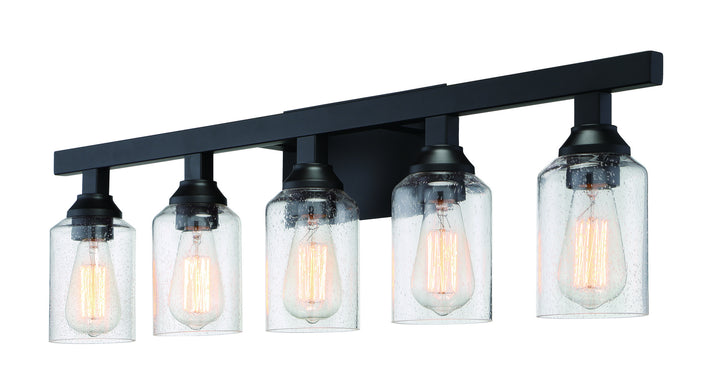Craftmade Chicago 53105-FB Bath Vanity Light 36 in. wide - Flat Black
