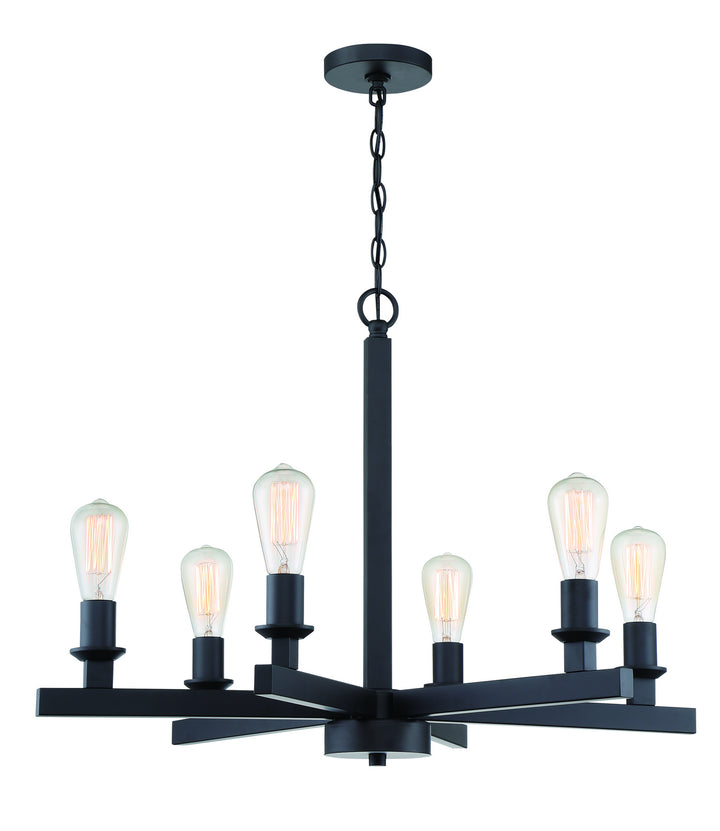 Craftmade Chicago 53126-FB Chandelier Light - Flat Black