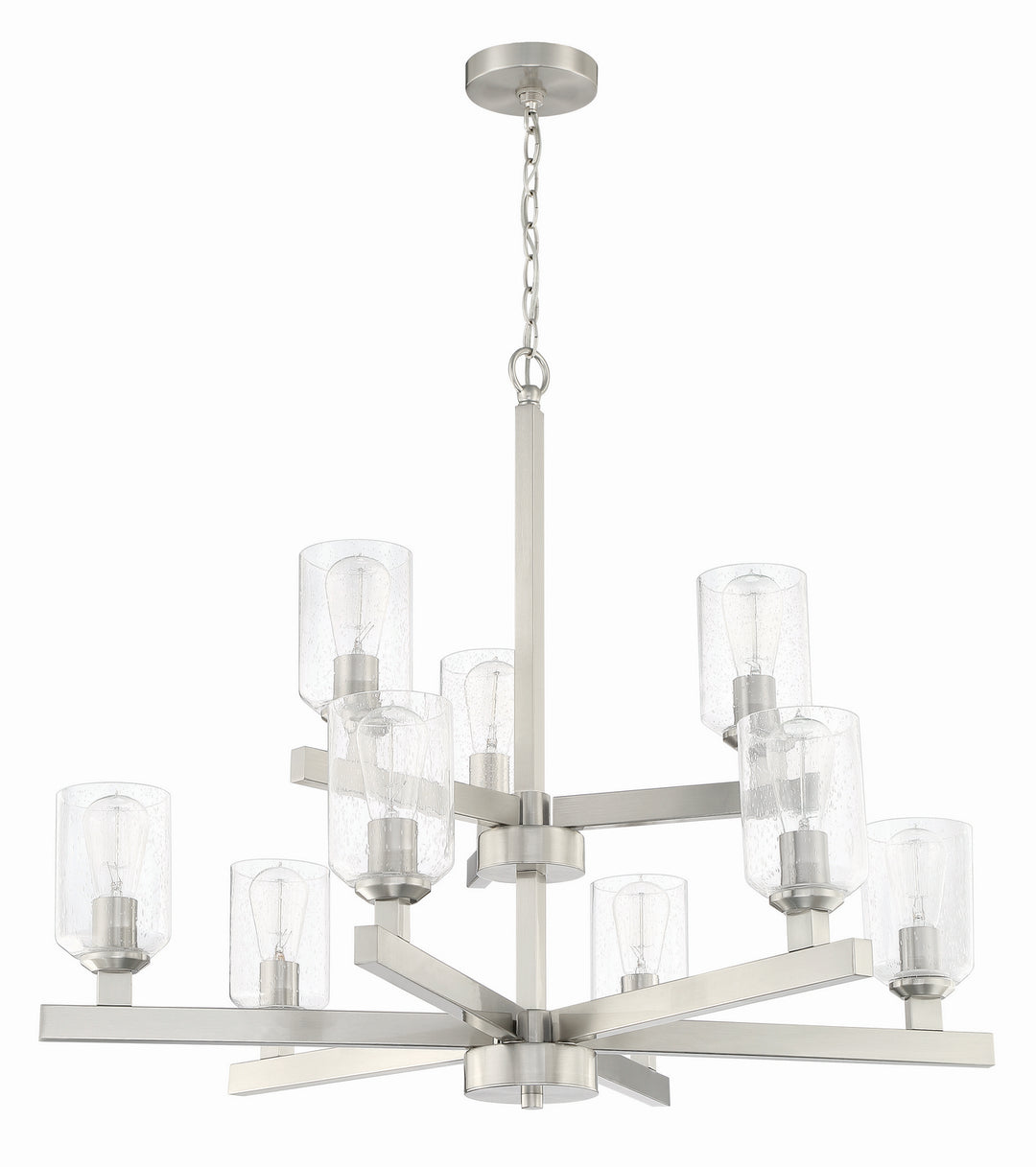 Craftmade Chicago 53129-BNK Chandelier Light - Brushed Polished Nickel