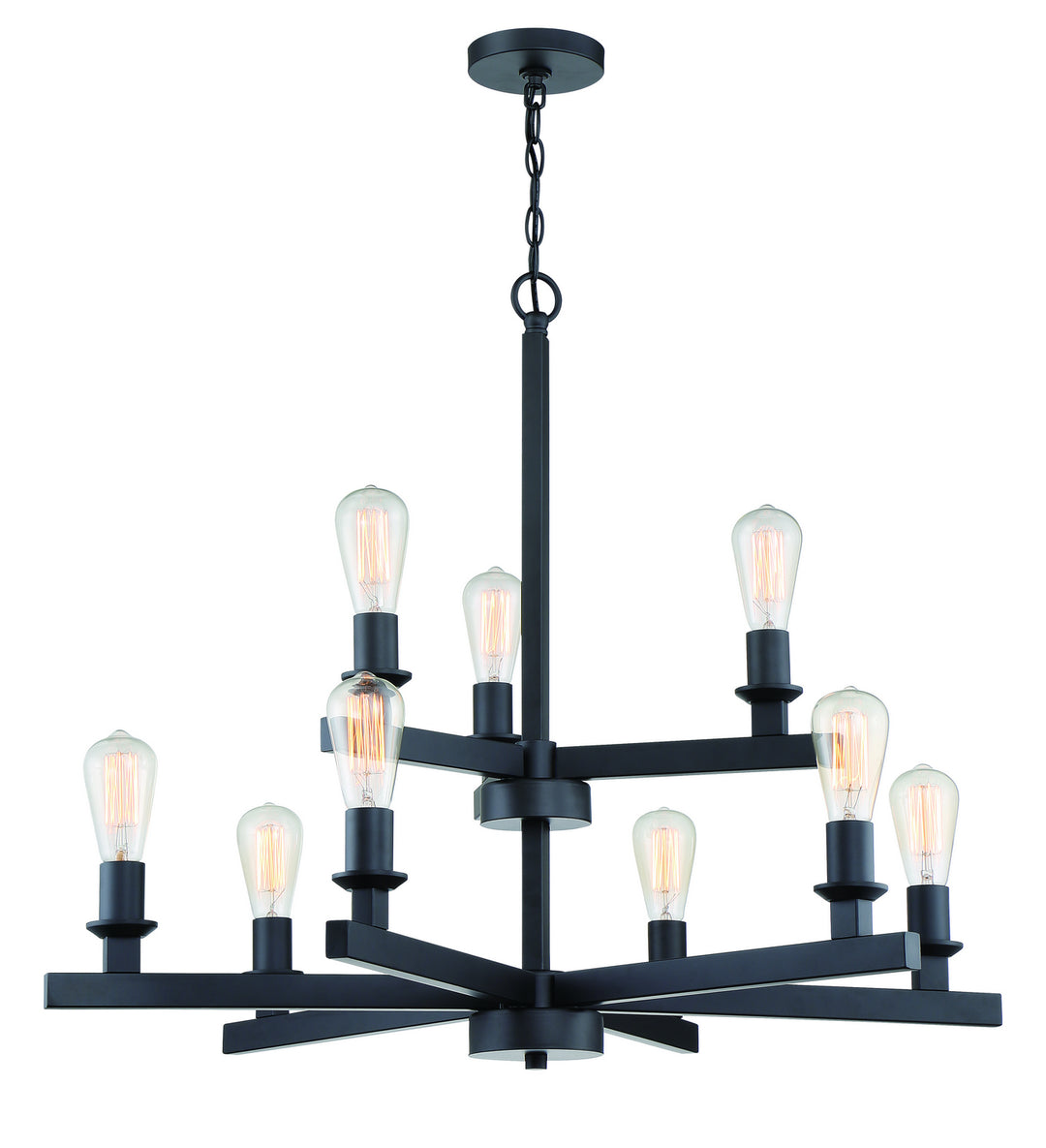 Craftmade Chicago 53129-FB Chandelier Light - Flat Black