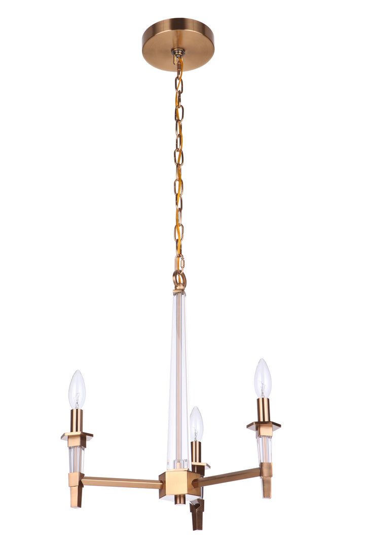Craftmade Tarryn 53223-SB Chandelier Light - Satin Brass