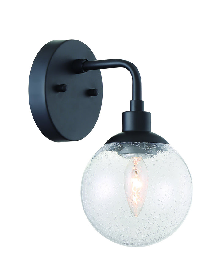 Craftmade Que 53301-FB Wall Sconce Light - Flat Black