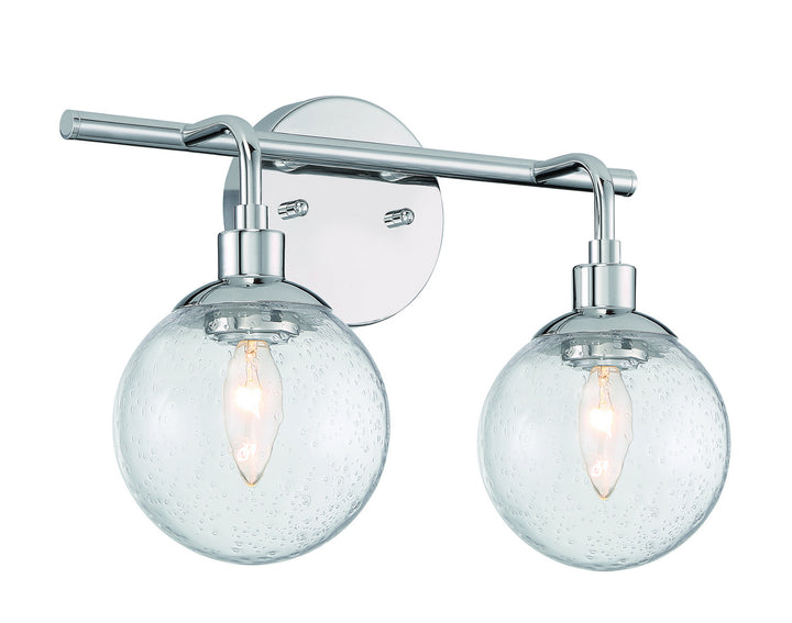 Craftmade Que 53302-CH Bath Vanity Light 15 in. wide - Chrome