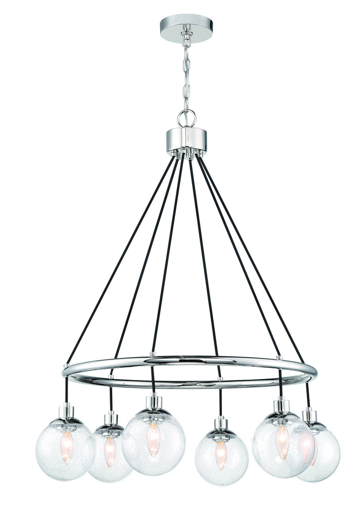 Craftmade Que 53326-CH Chandelier Light - Chrome