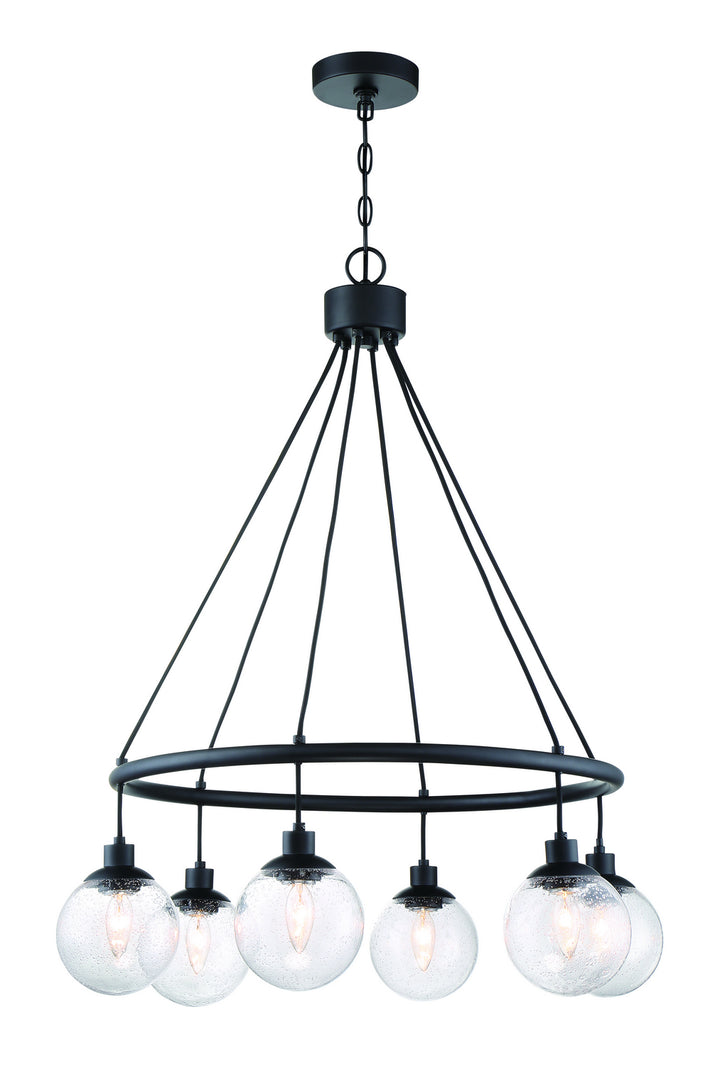 Craftmade Que 53326-FB Chandelier Light - Flat Black