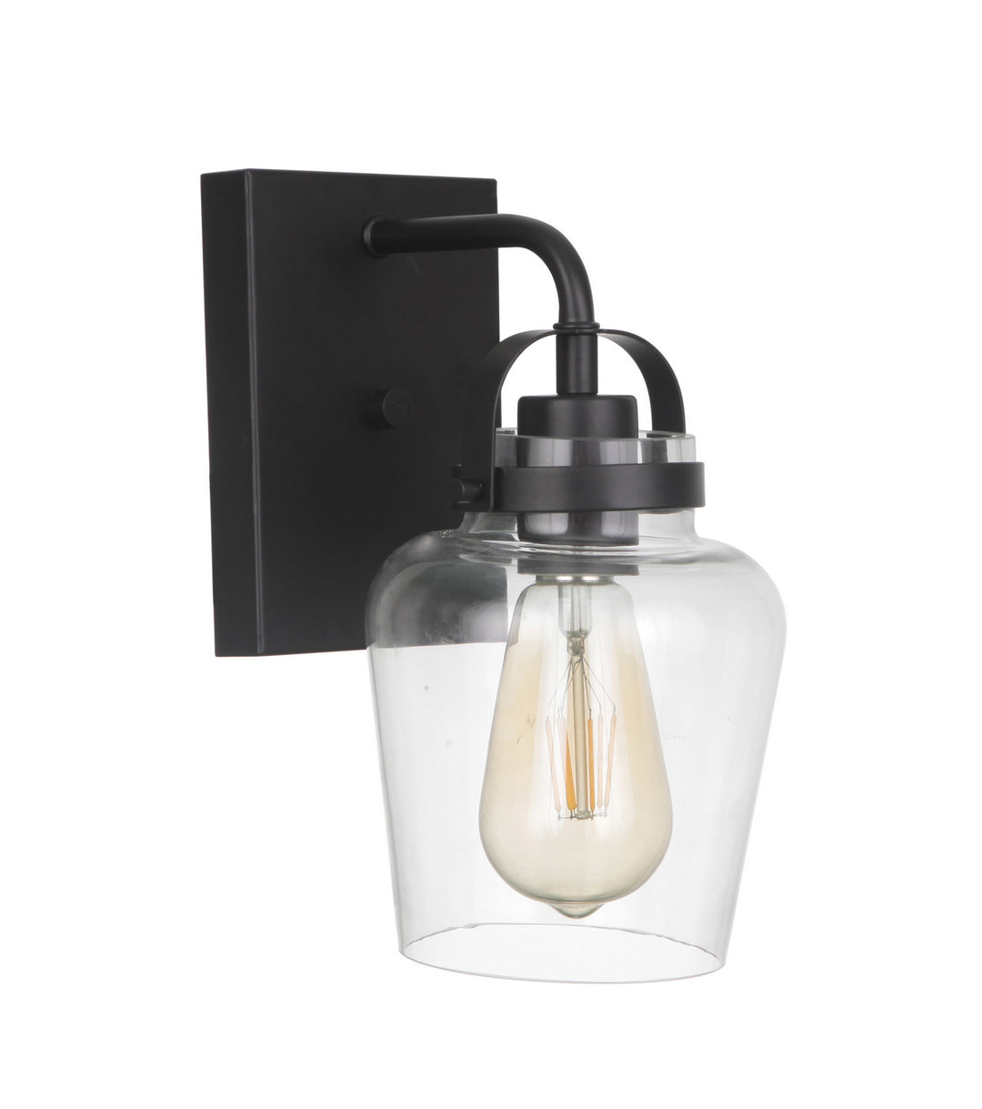 Craftmade Trystan 53501-FB Wall Sconce Light - Flat Black