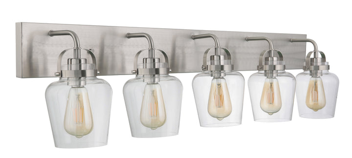 Craftmade Trystan 53505-BNK Bath Vanity Light 38 in. wide - Brushed Polished Nickel