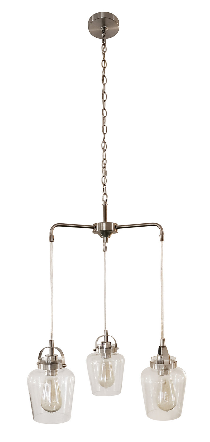 Craftmade Trystan 53523-BNK Chandelier Light - Brushed Polished Nickel