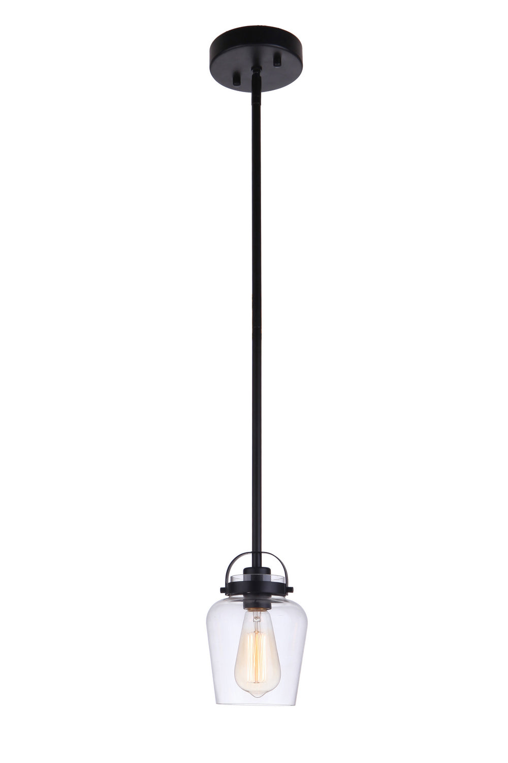 Craftmade Trystan 53591-FB Pendant Light - Flat Black