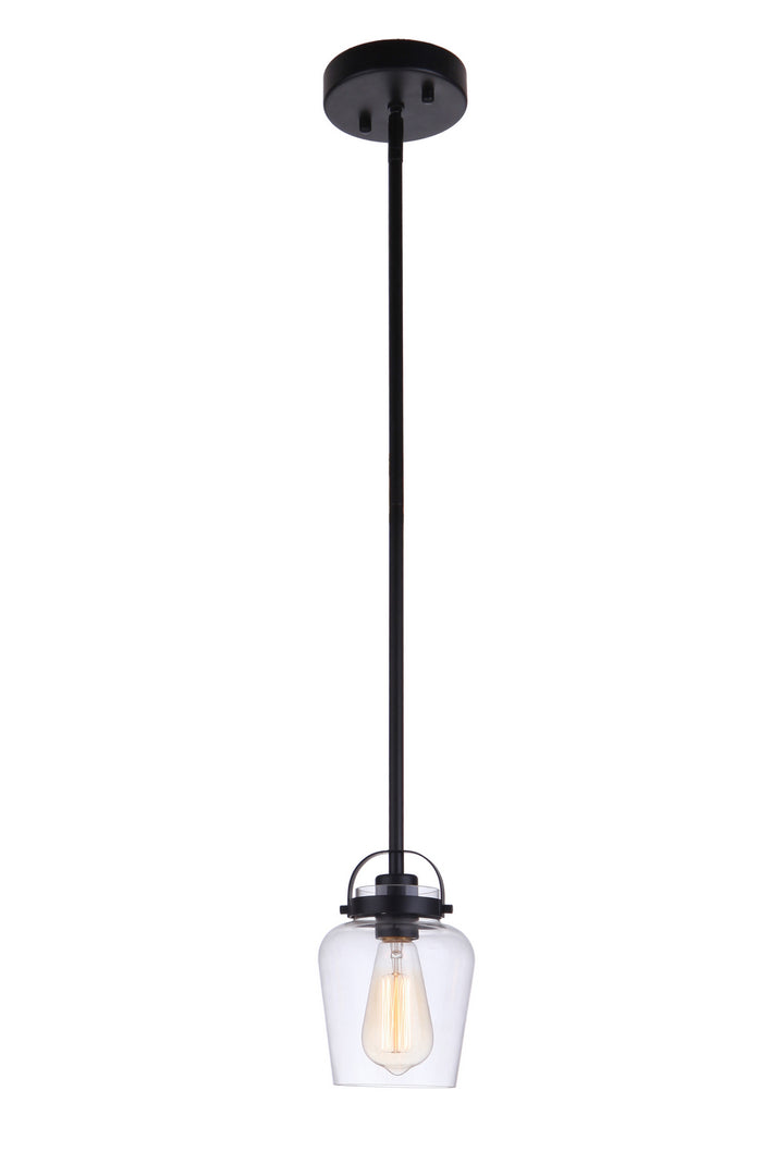 Craftmade Trystan 53591-FB Pendant Light - Flat Black