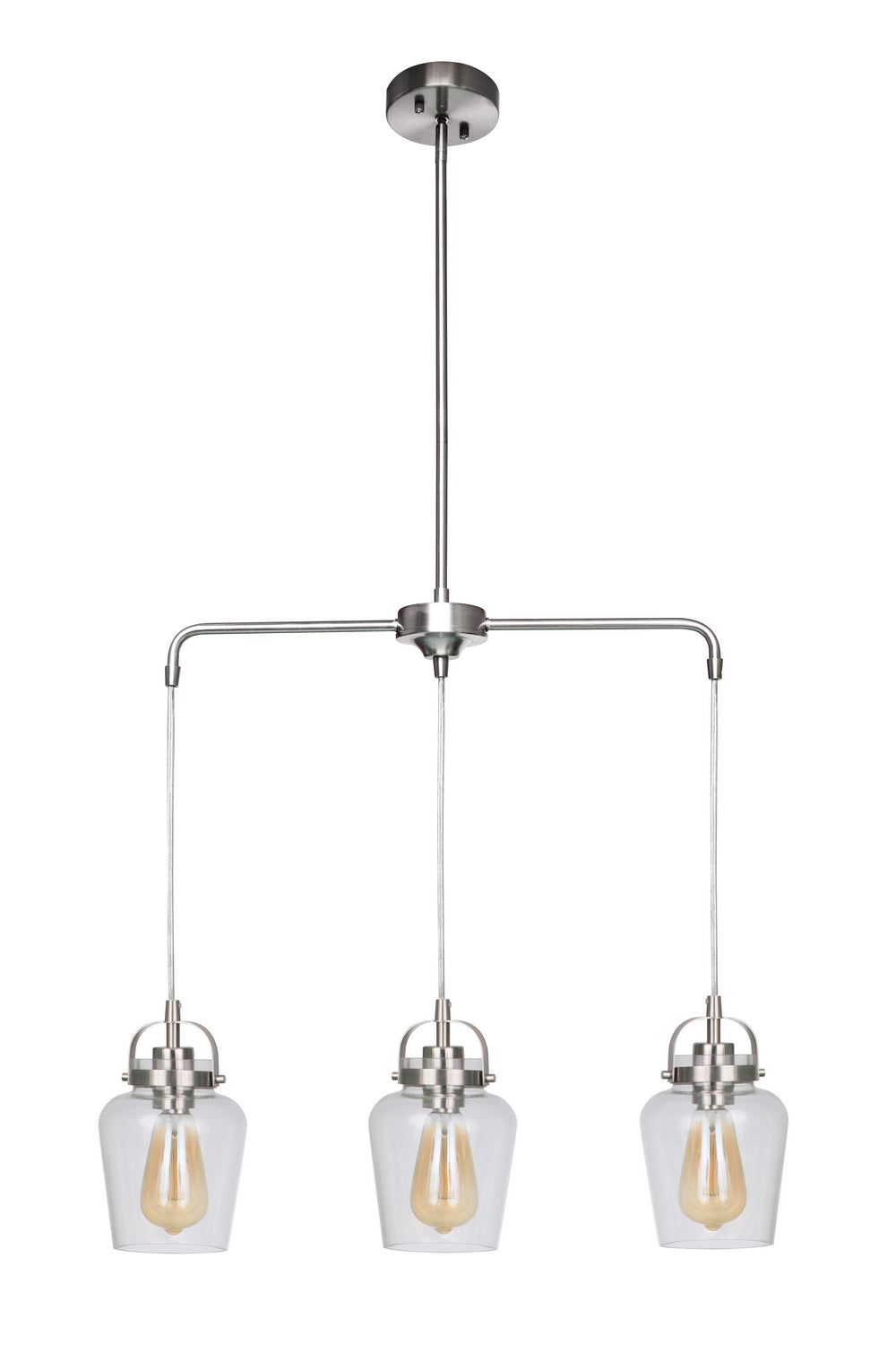 Craftmade Trystan 53593-BNK Pendant Light - Brushed Polished Nickel