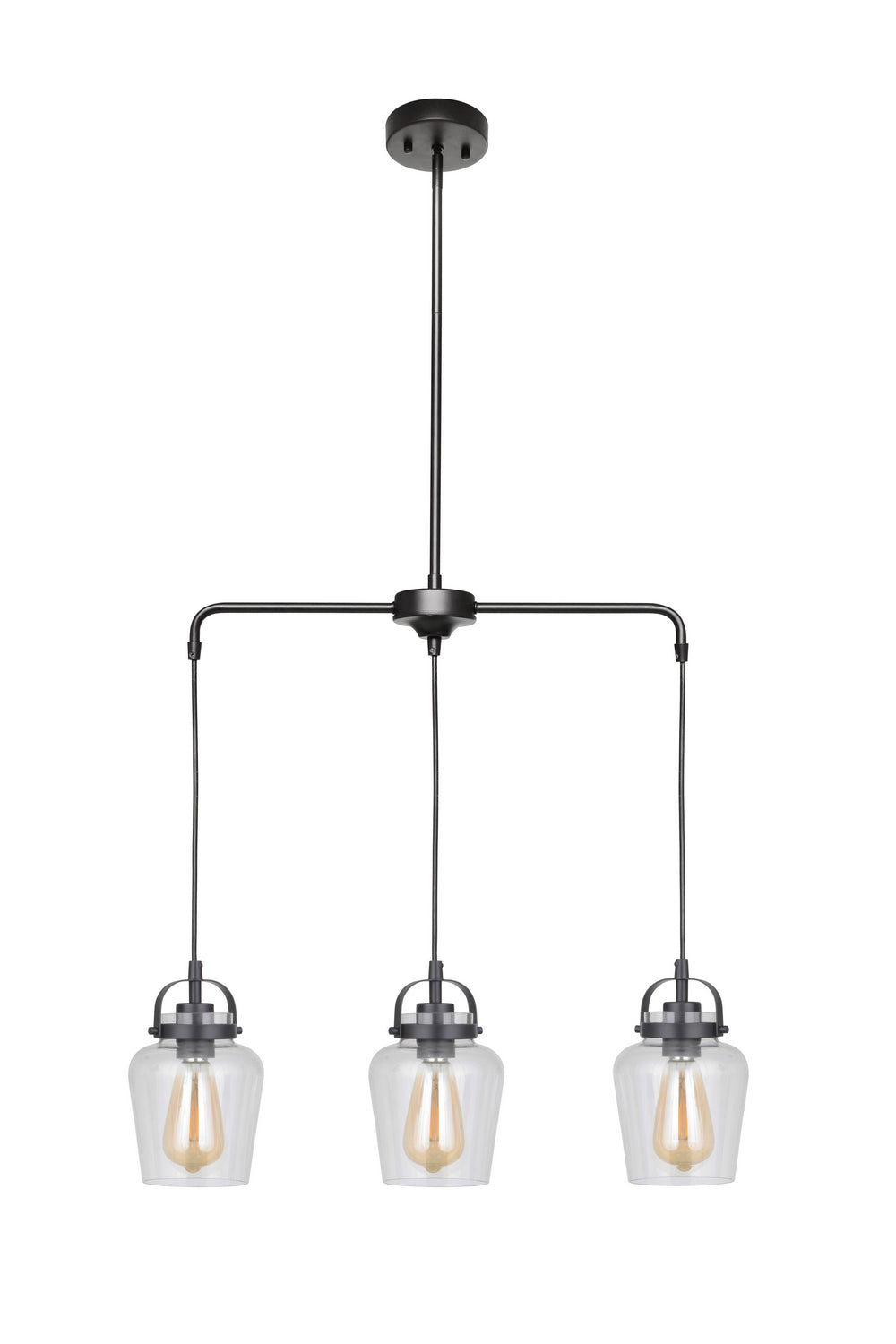 Craftmade Trystan 53593-FB Pendant Light - Flat Black