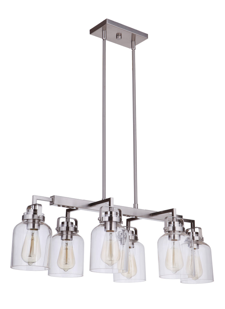 Craftmade Foxwood 53676-BNK Pendant Light - Brushed Polished Nickel