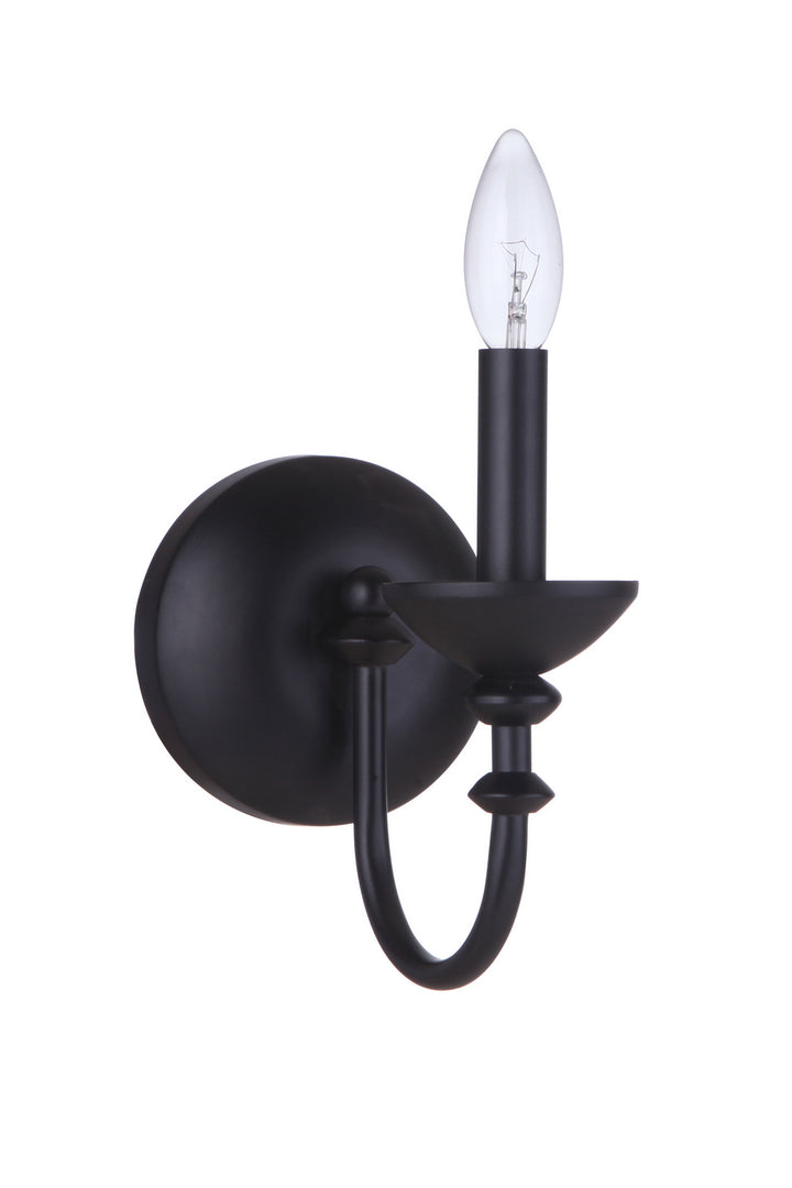 Craftmade Marlowe 53761-FB Wall Sconce Light - Flat Black