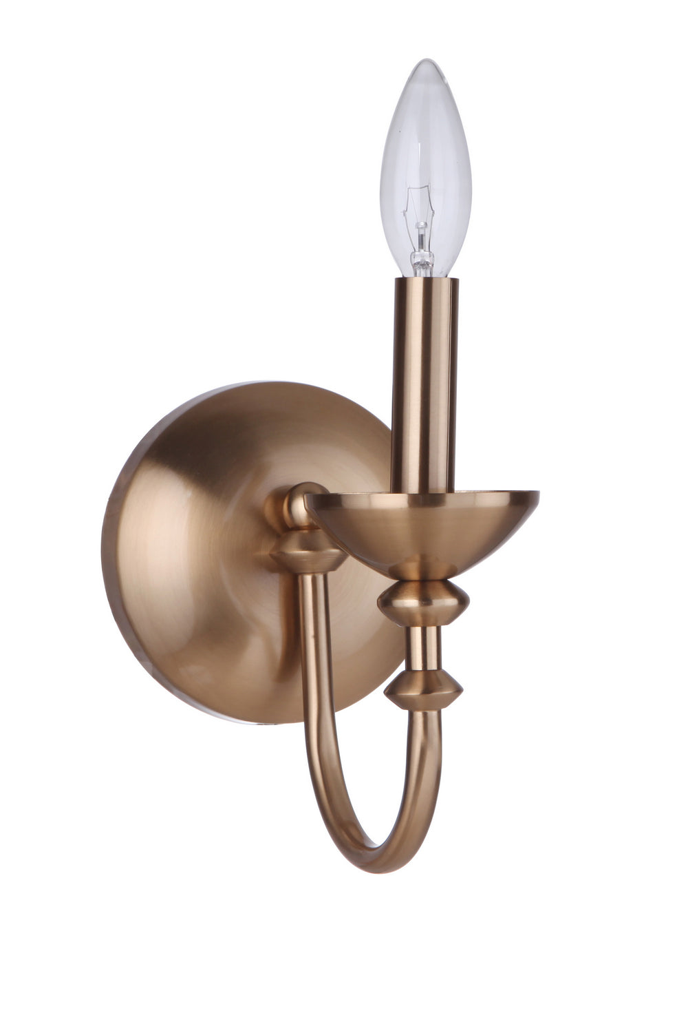 Craftmade Marlowe 53761-SB Wall Sconce Light - Satin Brass