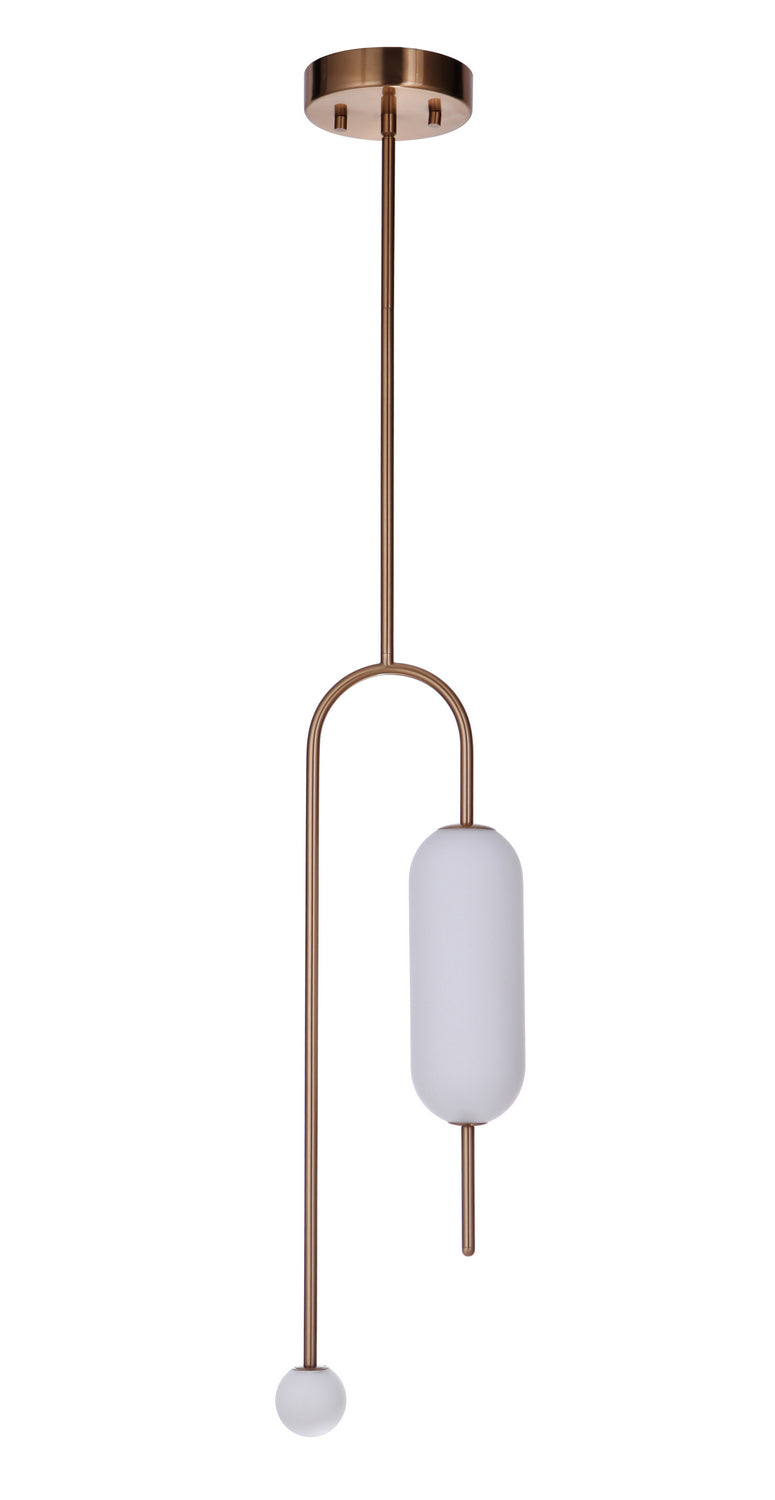 Craftmade Tuli 53892-SB-LED Pendant Light - Satin Brass