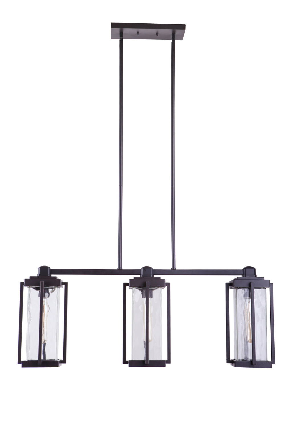 Craftmade Lighting 54173-OBG Modern Pyrmont Outdoor Oiled Bronze Gilded