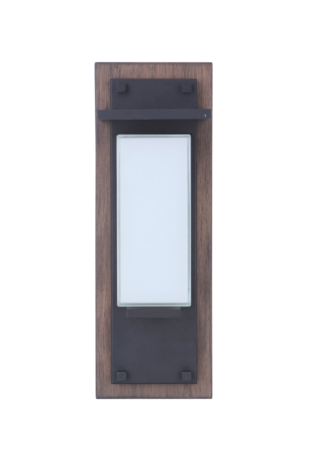 Craftmade Lighting ZA2502-WBMN-LED Modern Heights Outdoor Whiskey Barrel/Midnight