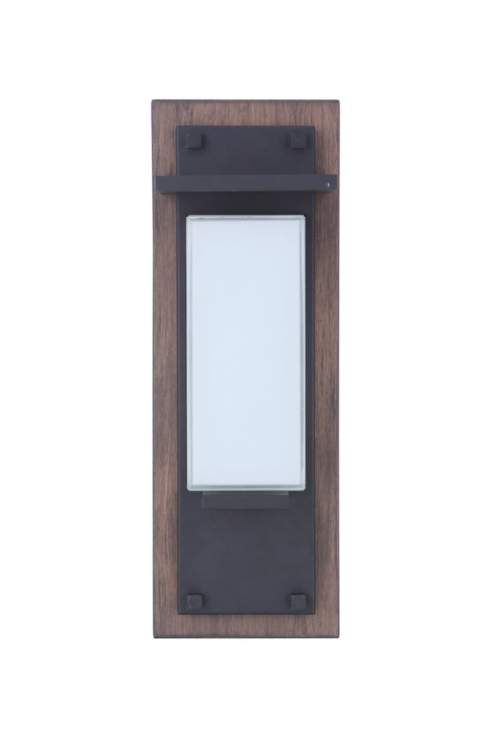 Craftmade Lighting ZA2502-WBMN-LED Modern Heights Outdoor Whiskey Barrel/Midnight