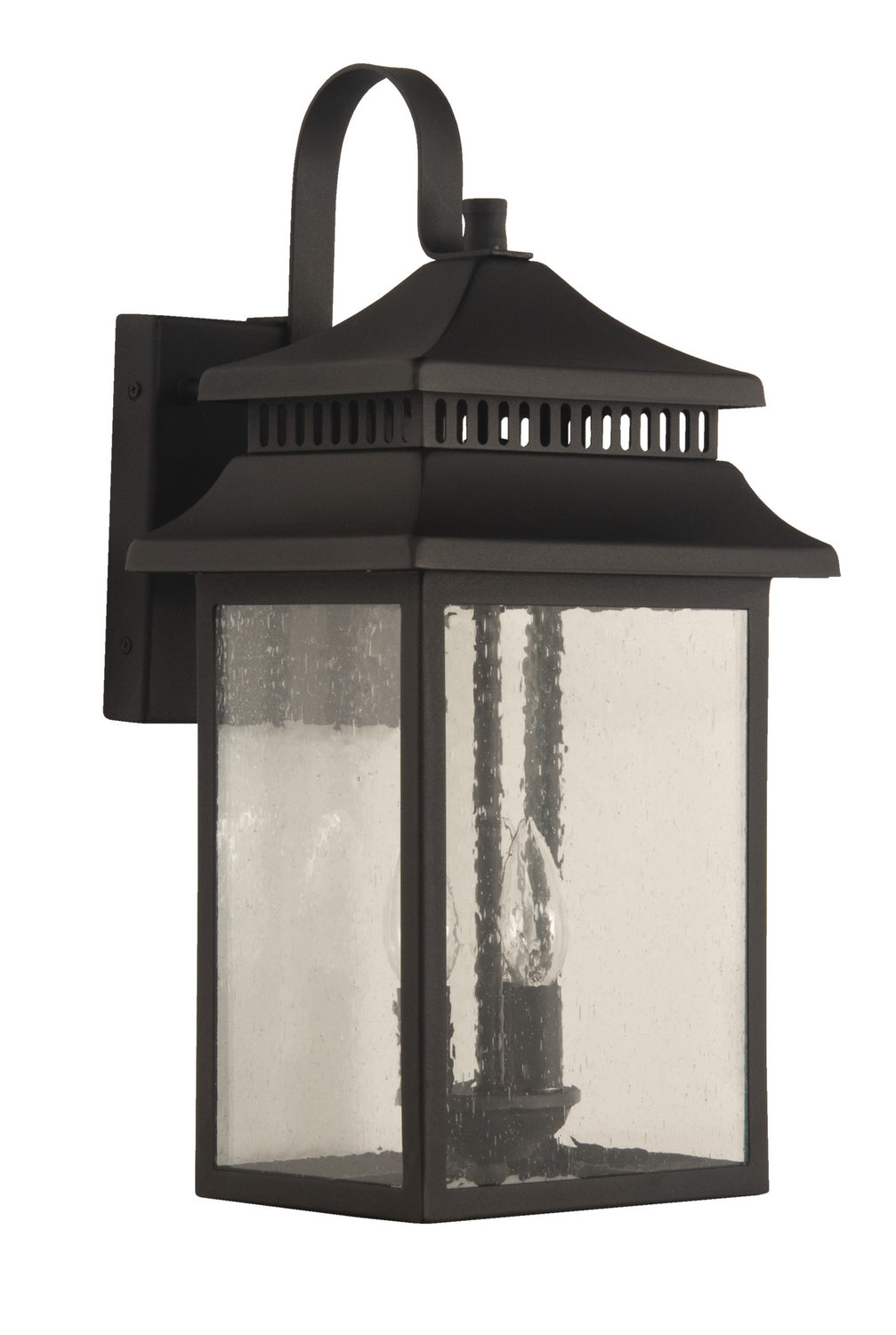 Craftmade Lighting ZA3124-TB  Crossbend Outdoor Textured Black