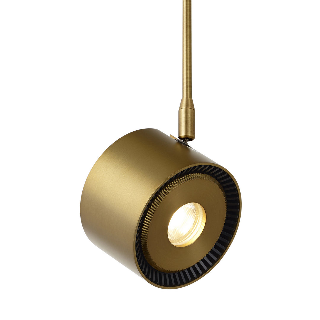Visual Comfort Modern 700FJISO8302018R-LED Iso Led Head Track Light Brass - Antique
