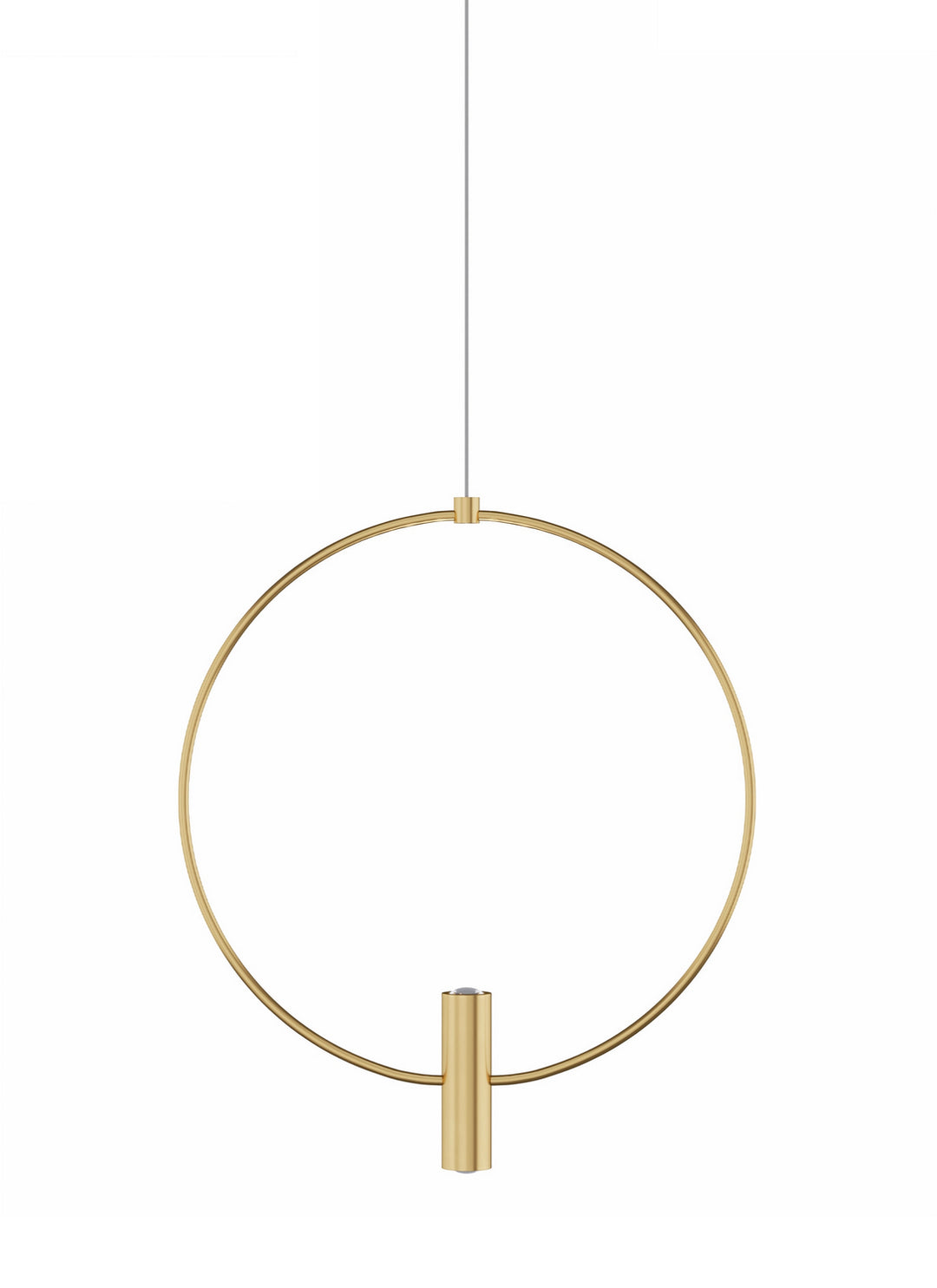 Visual Comfort Modern 700FJLAY13NB-LED930 Layla Led Pendant Track Light Brass