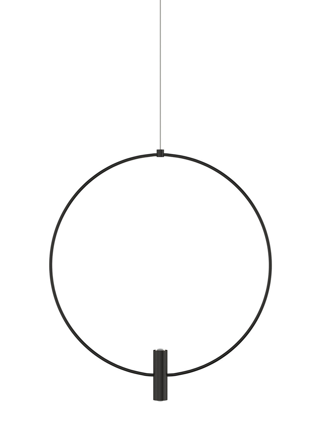 Visual Comfort Modern 700FJLAY18B-LED930 Layla Led Pendant Track Light Black