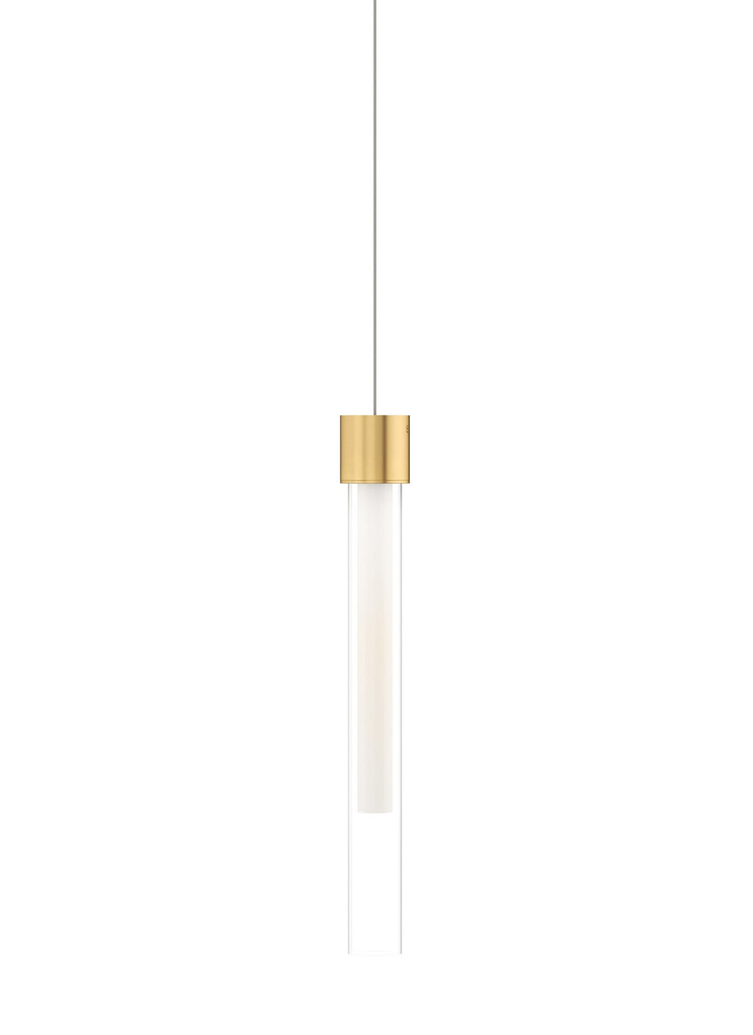 Visual Comfort Modern 700FJLNGFNB-LED930 Linger Led Pendant Track Light Brass