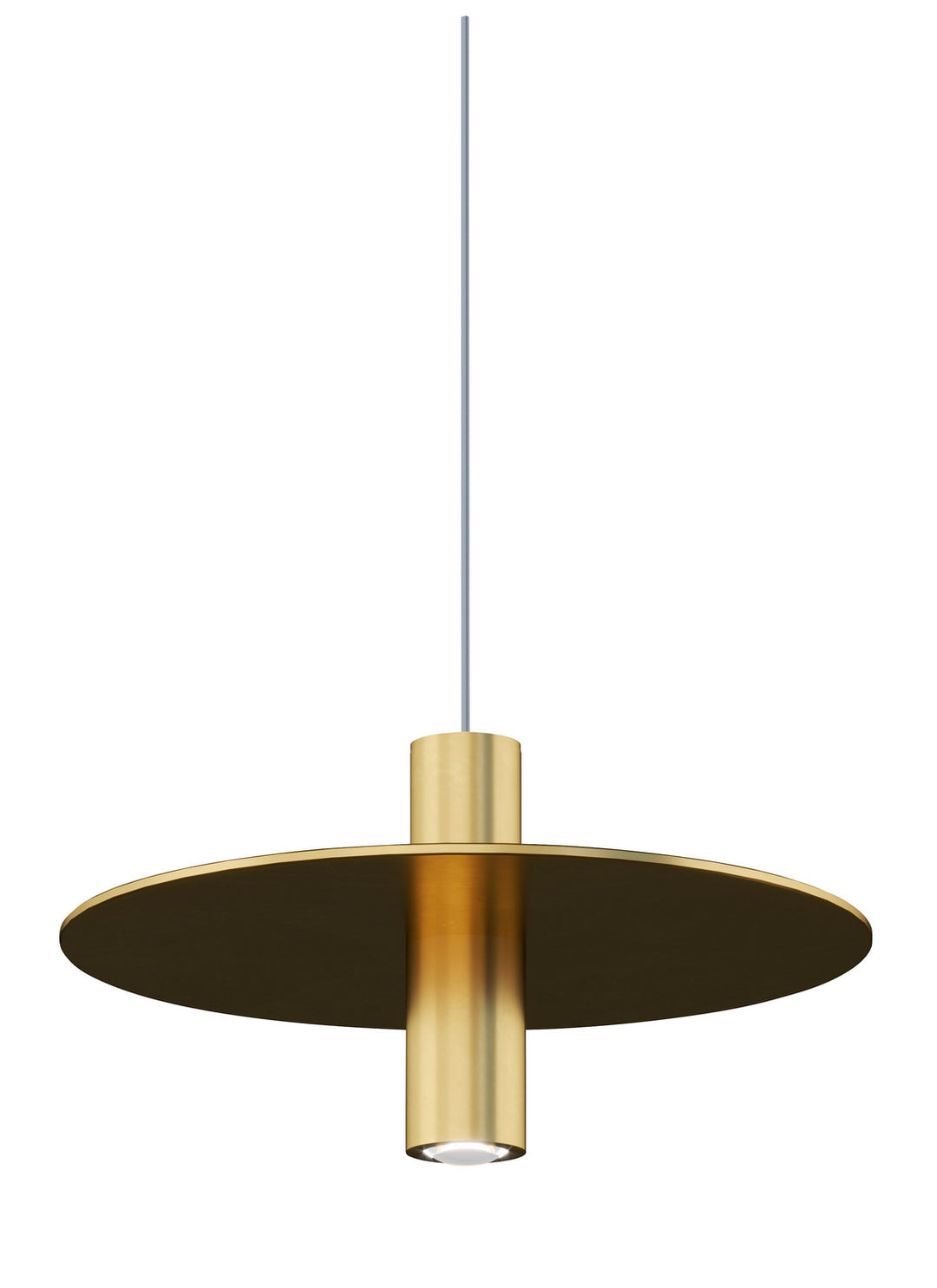 Visual Comfort Modern 700FJPNTNB-LED930 Ponte Led Pendant Track Light Brass