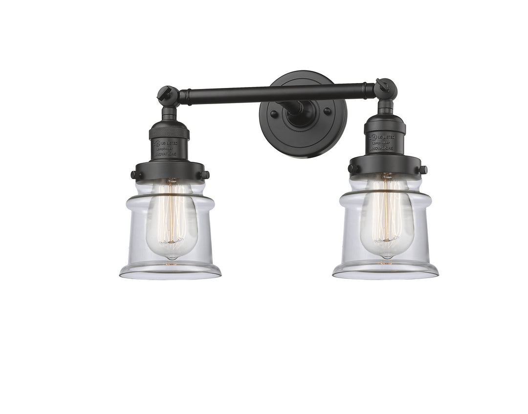 Innovations Franklin Restoration 208-OB-G182S Bath Vanity Light 17 in. wide - Oil Rubbed Bronze