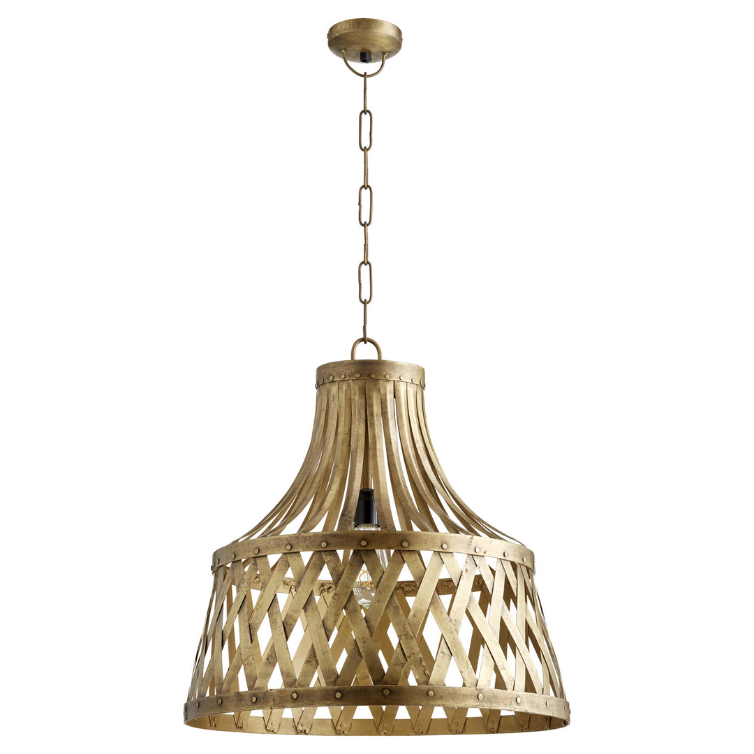 Quorum Artisan Pendants 82-75 Pendant Light - Artisan Brass